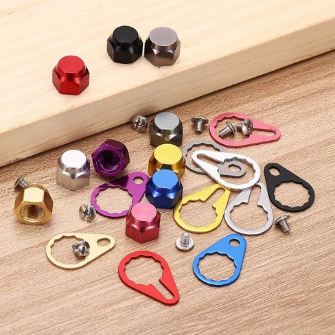Fishing Reel Screw Nut Caps, Right Handle Knob Locking Plate Nut Replacement Parts in Saudi Arabia