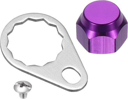 Fishing Reel Screw Nut Caps, Right Handle Knob Locking Plate Nut Replacement Parts in Saudi Arabia