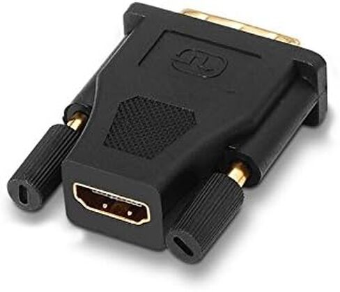 محول DVI إلى HDMI ذكر إلى أنثى 24+1/M-HDMI A/H أسود in Kuwait