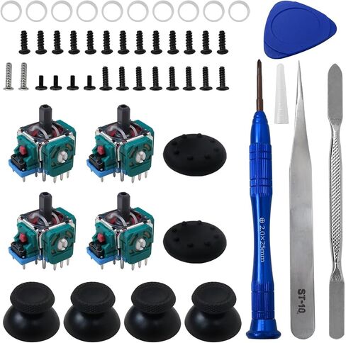 Analog Stick Replacement for PS5, 3D Joystick Module, Joystick Thumbstick Controller Accessory Part with Kit in Saudi Arabia