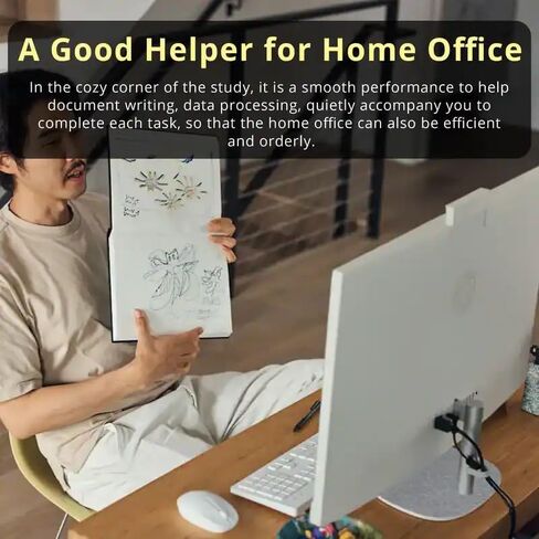 HP 27" Touchscreen All in One Desktop Computer, Intel Ultra 7 255U, 27 inch FHD Touchscreen Anti-Glare Display, 32GB DDR5, 2TB SSD, Intel AI Boost (12 NPU Tops), Windows 11 Pro, Wireless KB & Mouse in Kuwait