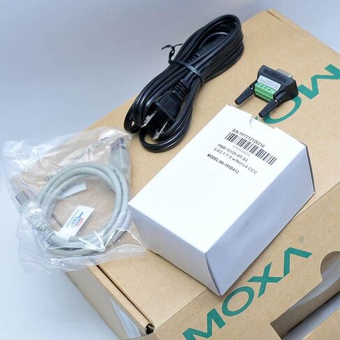 MOXA UPort 1450-4 Ports RS-232/422/485 USB-to-Serial Converter, USB 2.0 Hi-Speed, 921.6Kbps, 15KV ESD Protection, mini DB9F-to-TB in Saudi Arabia