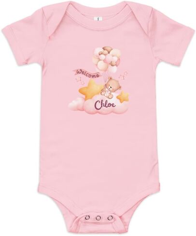 Toy Fan TV Baby Chloe Name short sleeve one piece in Saudi Arabia