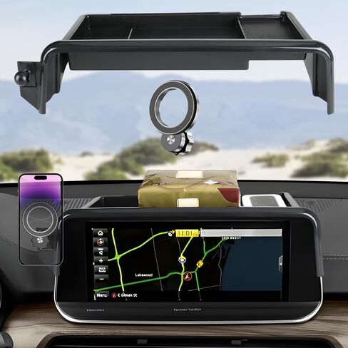 Car Magnetic Phone Mount for Kia Telluride 2023 2024 2025 2026 Auto Interior Accessories Best Cellphone Holder Mobile Cradle Cell Phones Navigation Charging Screen Magnet Stand Accessory in Saudi Arabia