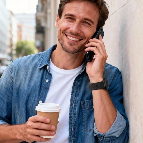 حزام مغناطيسي رياضي من DaQin متوافق مع أحزمة ساعة Apple للرجال 44 مم 45 مم 46 مم 42 مم 49 مم، حزام بديل مغناطيسي قوي من السيليكون المقاوم للماء لـ iWatch Ultra 3 2 1 Series 11 10 9 8 7 6 5 4 3 2 1 SE in Kuwait