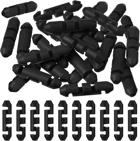 40 Pcs #2008-24 Auto Stopper Beads for Braided Line Auto Stop Beads Bobber Stoppers for Fishing Line Downrigger Accessories in Saudi Arabia