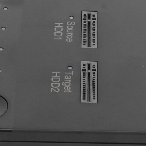 Yoidesu M.2 SSD Duplicator، 2 Dual Bay Offline Clone SATA إلى SATA SSD Duplicator، 1 جيجابت في الثانية عالية السرعة لنقل البيانات M.2 محطة إرساء لـ Wins 7 8 9، OS X Laptop in Saudi Arabia