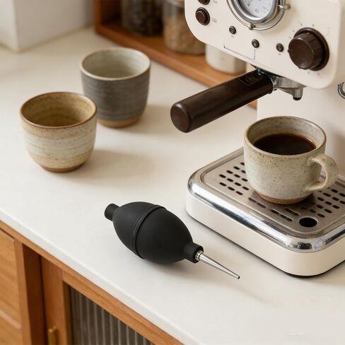 2pcs Coffee Equipment Air Blower, Manual Dust Cleaner with Long & Short Nozzle, One-Way Air Flow for Camera Lens, Keyboard, Watch, Coffee Machine in Saudi Arabia