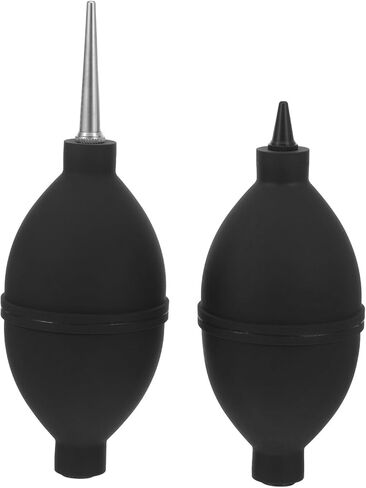 2pcs Coffee Maker Air Blower Pump Dust Cleaner Bulb Blower with Long & Short Nozzle for Digital Lens Musical Instruments Keyboards Telescope in Saudi Arabia