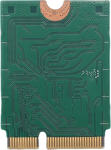 ASHATA QCNCM865 WiFi 7 Wireless Card for Wins 11, 2.4G 5G 6GHz Tri Band, Up to 5.8Gbps, WiFi Card for PC, with NGFF M.2 Slots, 2x2 External Antenna in Saudi Arabia