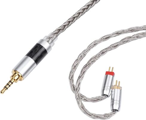 سماعات أذن Linsoul KZ AS16 Pro ((سماوي، بدون ميكروفون)) + كابل Tripowin Zonie 16 Core (2pin-0.78mm، 3.5mm، رمادي) in Kuwait