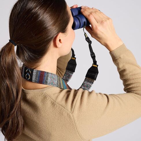 Nocs Provisions NocLoc Woven Tapestry Strap, Binocular & Camera Carry Accessory for All‑Day Comfort Hold - Cosmic in Saudi Arabia