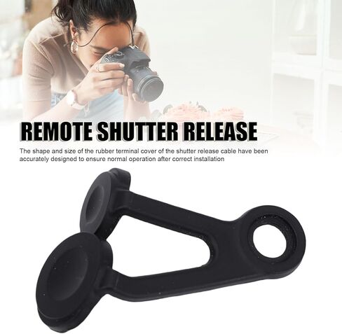 Alomejor Camera Accessories, Rubber Cap Remote Shutter Release Top Cover, Lightweight Photography Component for D700 in Saudi Arabia