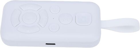 Alomejor Camera Remote Shutter, Bluetooth Control, Multifunction Page Turner, 10m Range, Ideal for Selfies and EReading in Saudi Arabia
