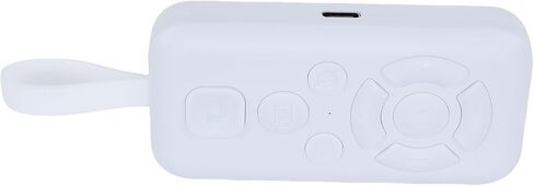 Alomejor Camera Remote Shutter, Bluetooth Control, Multifunction Page Turner, 10m Range, Ideal for Selfies and EReading in Saudi Arabia