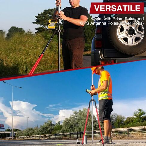 Bipod مسح الإبهام Realease، Bipod الألومنيوم لأعمدة المنشور مسح الأراضي GPS أقطاب محطة إجمالي GPS GNSS قضبان... in Kuwait