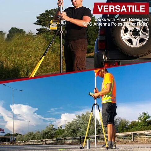 Bipod مسح الإبهام Realease، Bipod الألومنيوم لأعمدة المنشور مسح الأراضي GPS أقطاب محطة إجمالي GPS GNSS قضبان... in Kuwait