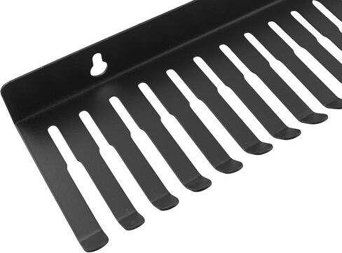 TAODAN Wall Mounted Cable Management Rack 14-Tooth Steel Cable Storage Bracket 5-9mm Gap Width for Offices Desks Workshops Computer Rooms and Benches in Saudi Arabia