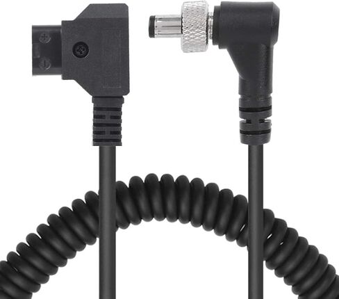 DC Monitor Power Supply Cable, Spring D TAP to DC Power Cable with Lock Fixed, for Bmcc, for Bmpc, for Atomos, for Monitor Fill Light, 1 Piece in Saudi Arabia
