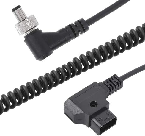 DC Monitor Power Supply Cable, Spring D TAP to DC Power Cable with Lock Fixed, for Bmcc, for Bmpc, for Atomos, for Monitor Fill Light, 1 Piece in Saudi Arabia