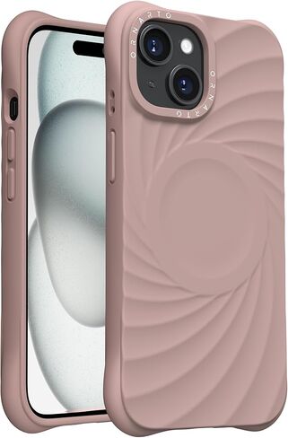 ORNARTO Vortuxe for iPhone 16 Pro Max Case 6.9" | 2X MIL-STD Drop Protection | Compatible with MagSafe | Sleek Aesthetic Liquid Silicone Phone Cover - Latte in Saudi Arabia