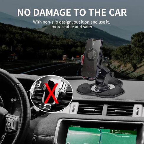 Universal Nonslip Beanbag Dashboard Friction Mount,GPS Dash Mount,Car Mobile Phone Holder Cradles, Compatible with Garmin GPS and Other Portable GPS Navigators All Smartphones in Saudi Arabia