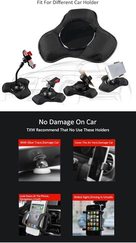 Universal Nonslip Beanbag Dashboard Friction Mount,GPS Dash Mount,Car Mobile Phone Holder Cradles, Compatible with Garmin GPS and Other Portable GPS Navigators All Smartphones in Saudi Arabia
