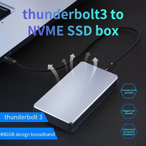 Case External Hard Drive Aluminum HDD Docking Station NVNE Enclosure for Laptop Desktop in Saudi Arabia