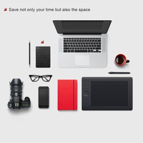قرص محرك الأقراص الصلبة الموسع 1 تيرابايت 2 تيرابايت 4 تيرابايت USB3.0 قرص صلب خارجي محمول 2.5 بوصة (اللون: أسود الحجم: 1 تيرابايت) in Saudi Arabia