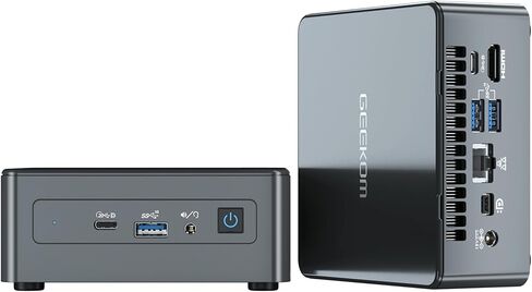 GEEKOM IT11 Mini PC, 11th Gen Intel Core i5-1155G7 (Up to 4.5GHz), 16GB RAM (Up to 96GB), 512GB SSD, NUC11 Mini Computer Windows 11 Pro, 8K 4-Display, Dual USB4, WiFi 6,BT5.2, SD Card, 3-Year Support in Saudi Arabia