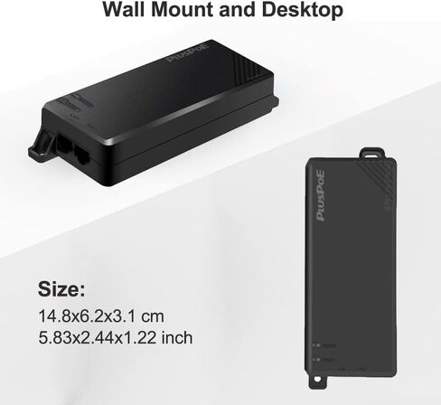 حاقن Gigabit PoE++، حاقن POE++ عالي الطاقة 90 وات/60 وات، محول POE 30 وات، محول POE 15.4 وات، متوافق مع IEEE802.3bt/802.3at/802.3af، 10/100/1000 ميجابت في الثانية، حتى 100 متر (328 قدمًا) in Saudi Arabia
