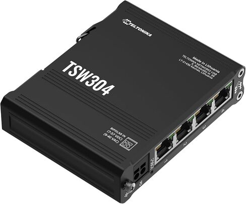 Teltonika TSW304 DIN Rail Switch, W128169326 in Saudi Arabia