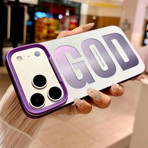 "GOD HAS A Plan for You حافظة هاتف لهاتف iPhone 15، حافظة بسيطة بتصميم جمالي مطبوع عليها حروف أنيقة، غطاء ناعم من مادة TPU نحيف مقاوم للصدمات للفتيات والنساء والرجال - أبيض وأحمر in Saudi Arabia
