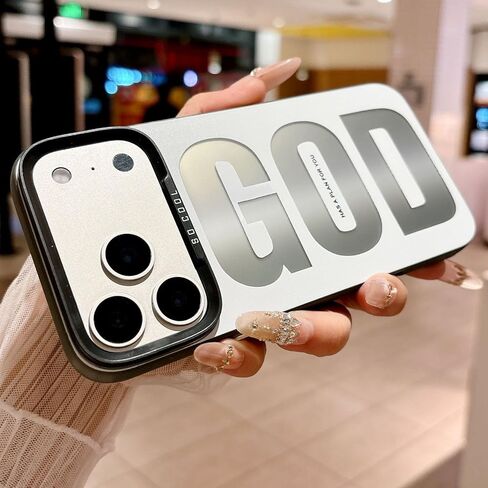 "GOD HAS A Plan for You حافظة هاتف لهاتف iPhone 15، حافظة بسيطة بتصميم جمالي مطبوع عليها حروف أنيقة، غطاء ناعم من مادة TPU نحيف مقاوم للصدمات للفتيات والنساء والرجال - أبيض وأحمر in Saudi Arabia