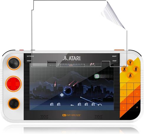 [1Pack] Screen Protector for My Arcade Atari Gamestation Go, HD Protective Film,6h Hardness,Scratch,Anti-Fingerprin,Protective Film for Atari Gamestation Go(Not tempered glass) in Kuwait