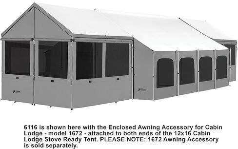 Kodiak Canvas Cabin Lodge Stove-Ready Tents in Saudi Arabia