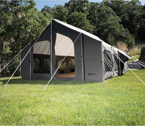 Kodiak Canvas Cabin Lodge Stove-Ready Tents in Saudi Arabia