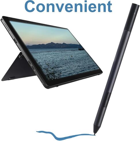 قلم نشط PN557W لقلم Dell PN557W Stylus Pen متوافق مع كمبيوتر محمول Dell 2 في 1 متوافق مع قلم Latitude 5285 5289/5290 /7285/7400، لقلم XPS 15 9365 9575 in Kuwait