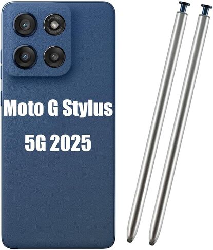2 حزمة G Stylus 5G 2025 قلم بديل لـ Moto G Stylus 5G 2025 قلم بديل لموتورولا Moto G Stylus 5G 2025 جميع إصدارات S Pen (رمادي) in Kuwait
