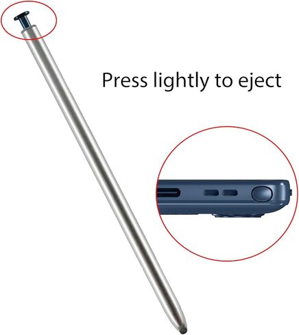 2 حزمة G Stylus 5G 2025 قلم بديل لـ Moto G Stylus 5G 2025 قلم بديل لموتورولا Moto G Stylus 5G 2025 جميع إصدارات S Pen (رمادي) in Kuwait