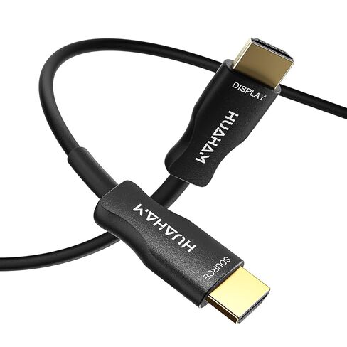 كابل الألياف البصرية 8K HDMI 2.1 48 جيجابت في الثانية 33 قدم، كابل HDMI فائق السرعة، 8K@60 هرتز 4K@120 هرتز ديناميكي HDR HDCP 2.2&2.3 سلك HDMI eARC متوافق مع PS5/Xbox/Apple TV/LG/Samsung/Blu-ray in Kuwait