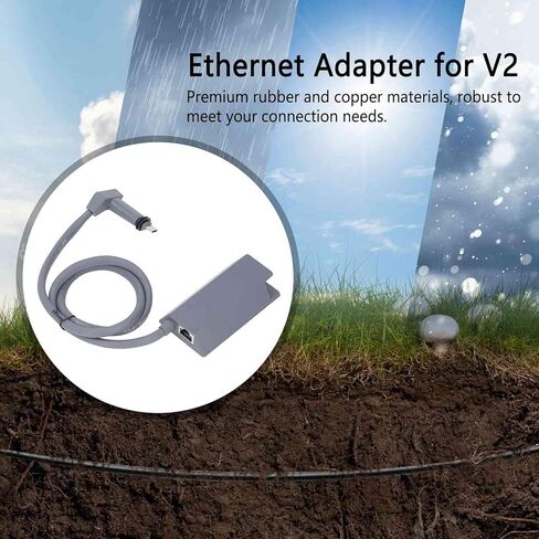 Ethernet Adapter for Rectangular Dish, 10ft Ethernet Adapter Cable for V2 in Saudi Arabia