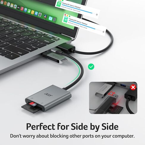 2 in 1 USB to SD Card Reader Bundle with 3 in 1 USB C SD Card Reader in Saudi Arabia