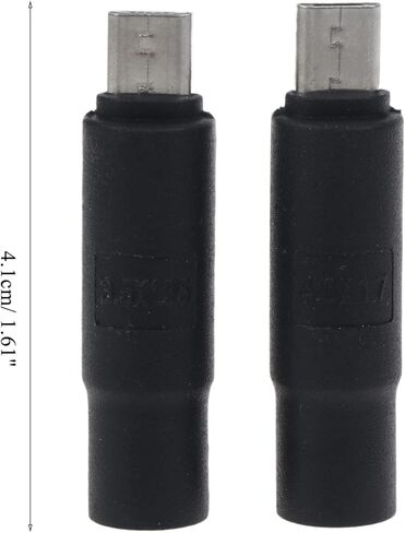 USB ذكر إلى 4.0x1.7 مللي متر/3.5x1.35 مللي متر أنثى محول القابس محول USB إلى الطاقة in Kuwait
