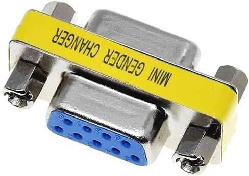 DB9 9Pin ذكر إلى ذكر / أنثى إلى أنثى / ذكر إلى أنثى محول مغير الجنس الصغير RS232 قابس تسلسلي Com C0innector جديد 2026 عالي لمكونات إلكترونية موثوقة ودقة وأداء مستقر in Kuwait