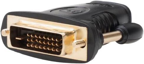 SATMAXIMUM DVI-D Male (24+1 pin) to HDMI Female Adapter Gold Plated for PC Monitor HDTV in Saudi Arabia