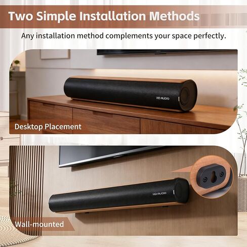 Sound Bar for Smart TV,50W Soundbar with Bluetooth/ARC/Optical/AUX Connect, Auto Volume Boost in Saudi Arabia