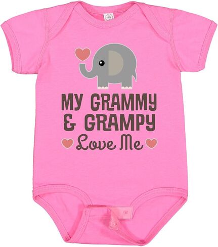 ملابس داخلية للأطفال من Inktastic My Grammy and Grampy Love Me in Saudi Arabia