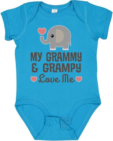 ملابس داخلية للأطفال من Inktastic My Grammy and Grampy Love Me in Saudi Arabia