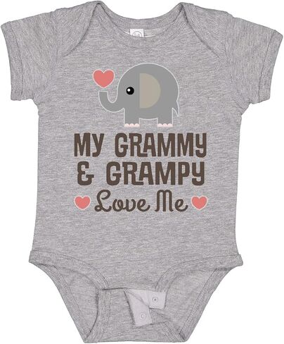 ملابس داخلية للأطفال من Inktastic My Grammy and Grampy Love Me in Kuwait